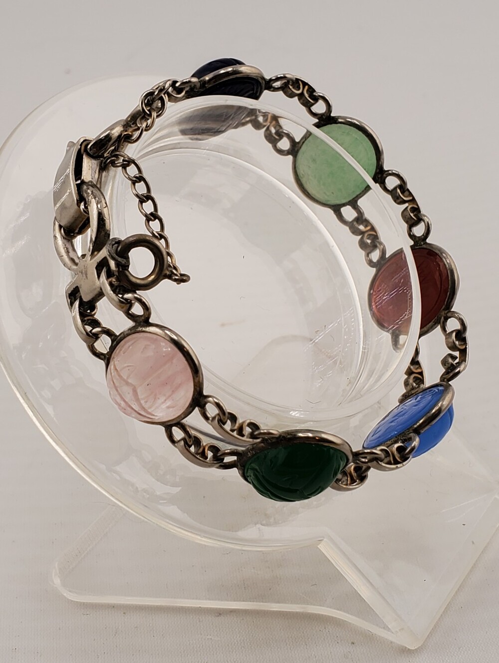 Vintage Egyptian Scarab Bracelet